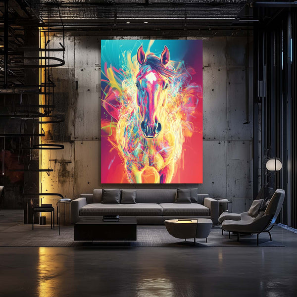 Poweful  Horse Wall Art