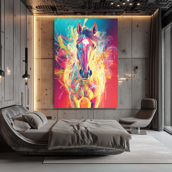 Poweful  Horse Wall Art