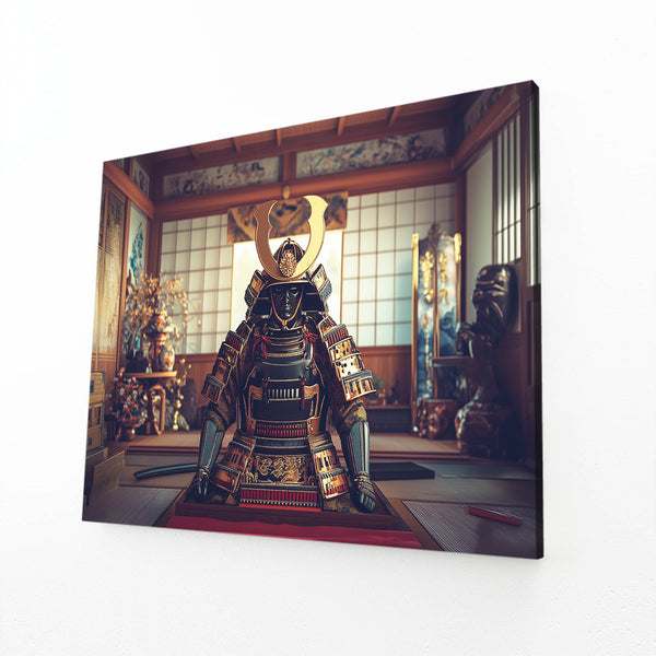 Praying Samurai Art