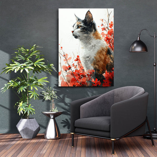 Pretty Cat Art | MusaArtGallery™