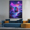 Galactic Lion Wall Art