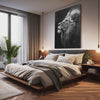 Majestic Profile Lion Wall Art