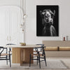 Black and White Camel Art