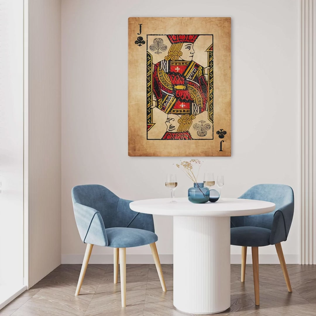 Jack of Clubs Wall Art