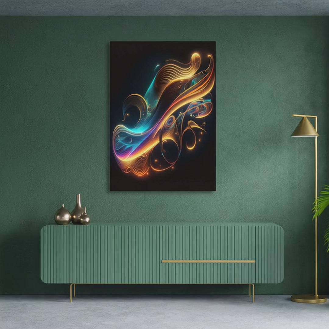 Abstract Music Wall Art