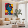 African Art Canvas for Bedroom