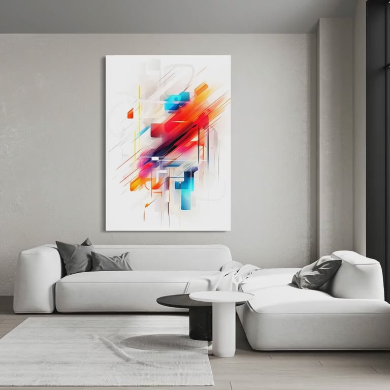 Modern Pastel Abstract Art