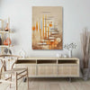Brown Abstract Wall Art