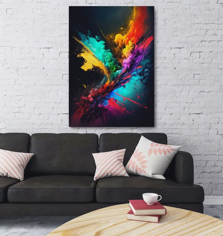 Colorful Modern Abstract Wall Art