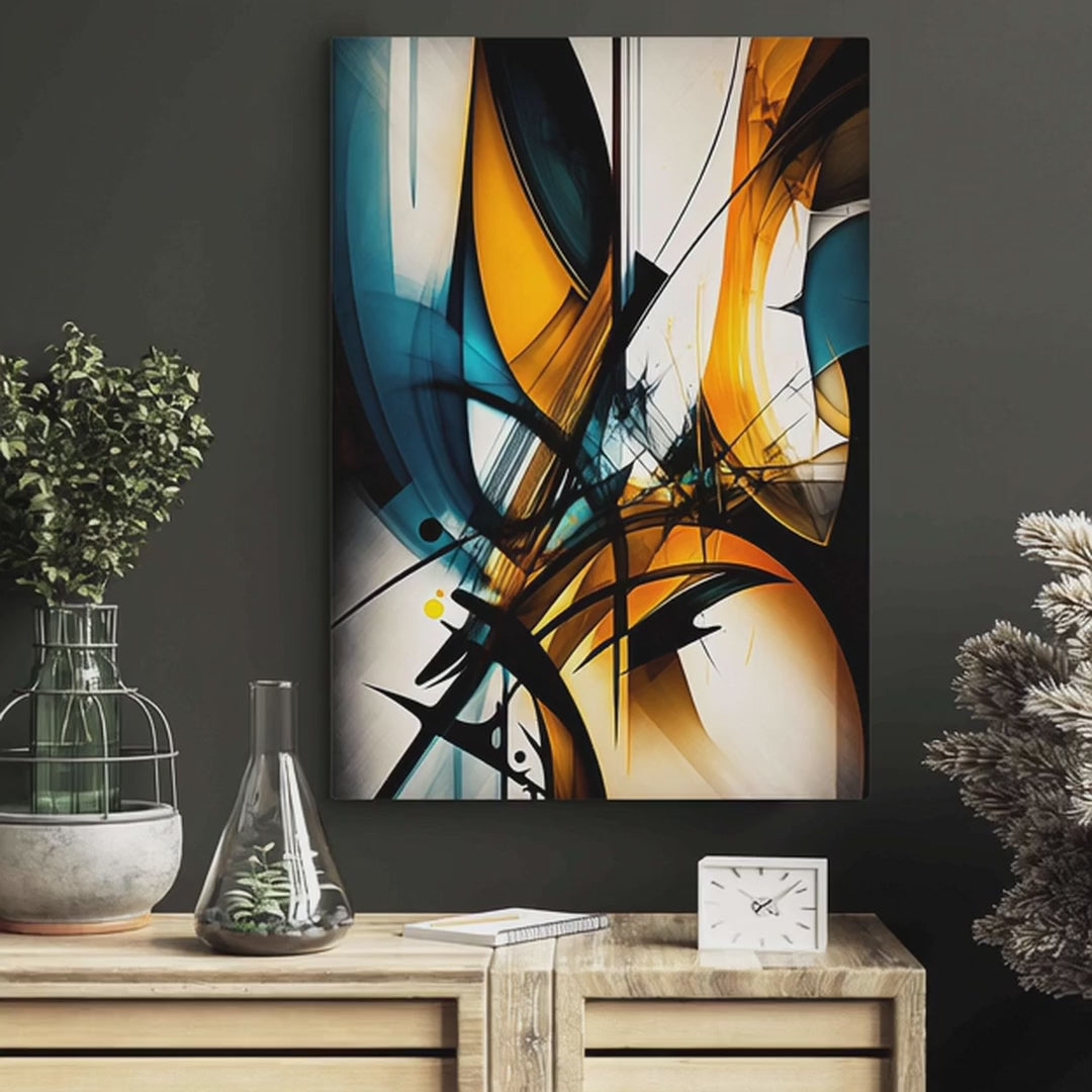 Modern Abstract Wall Art Canvas