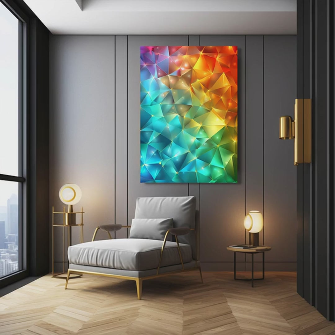 Abstract Art Prism Glow