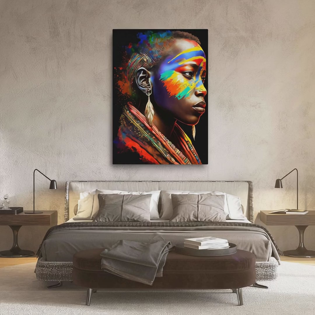 African Mud Cloth Wall Art
