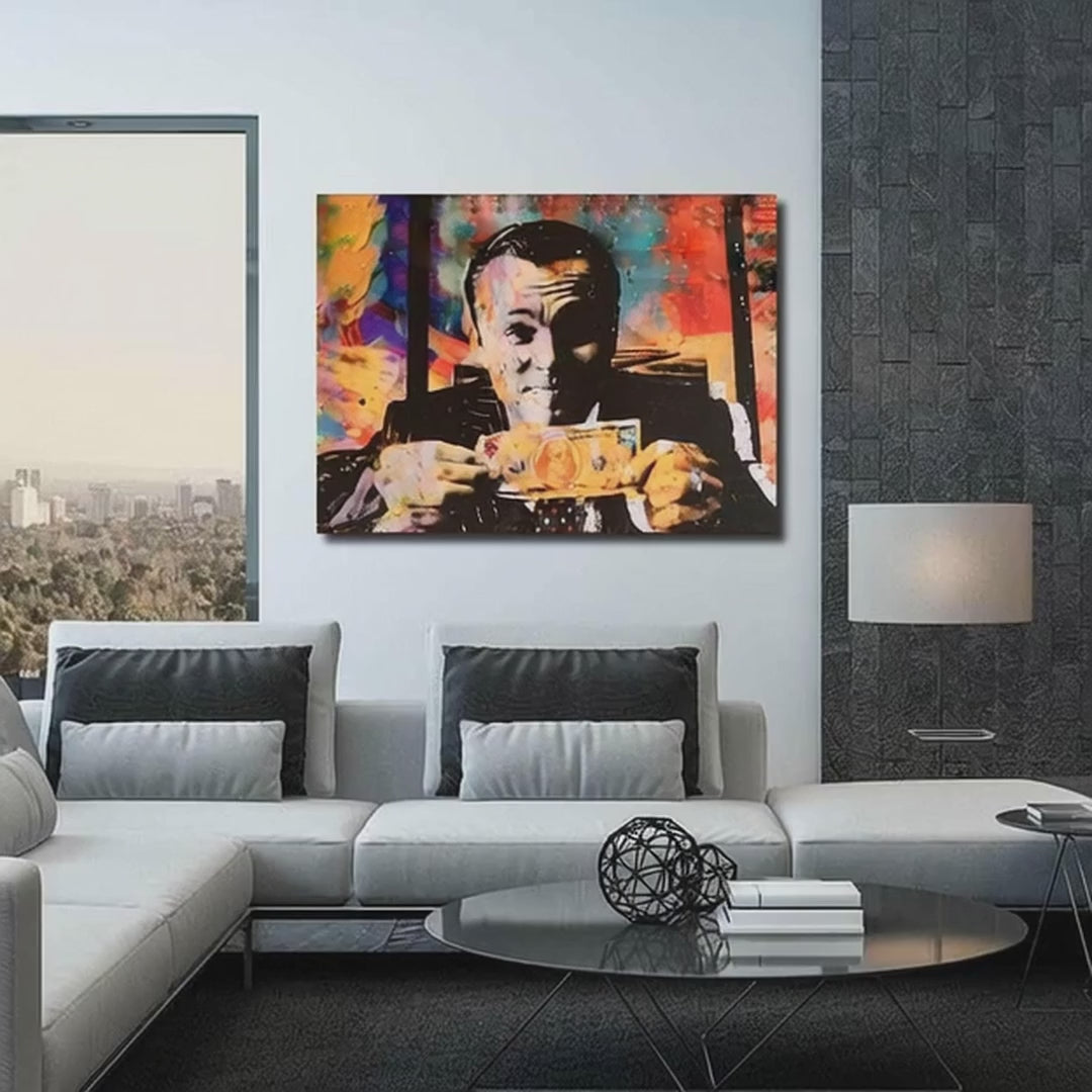 Wolf of Wall Street Pop Canvas