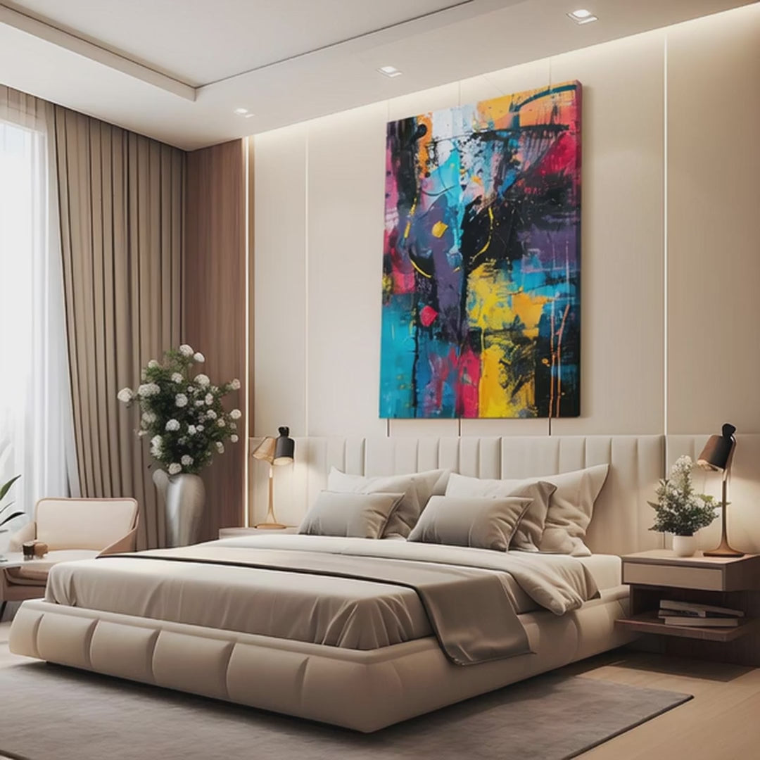 Abstract Art Vivid Burst