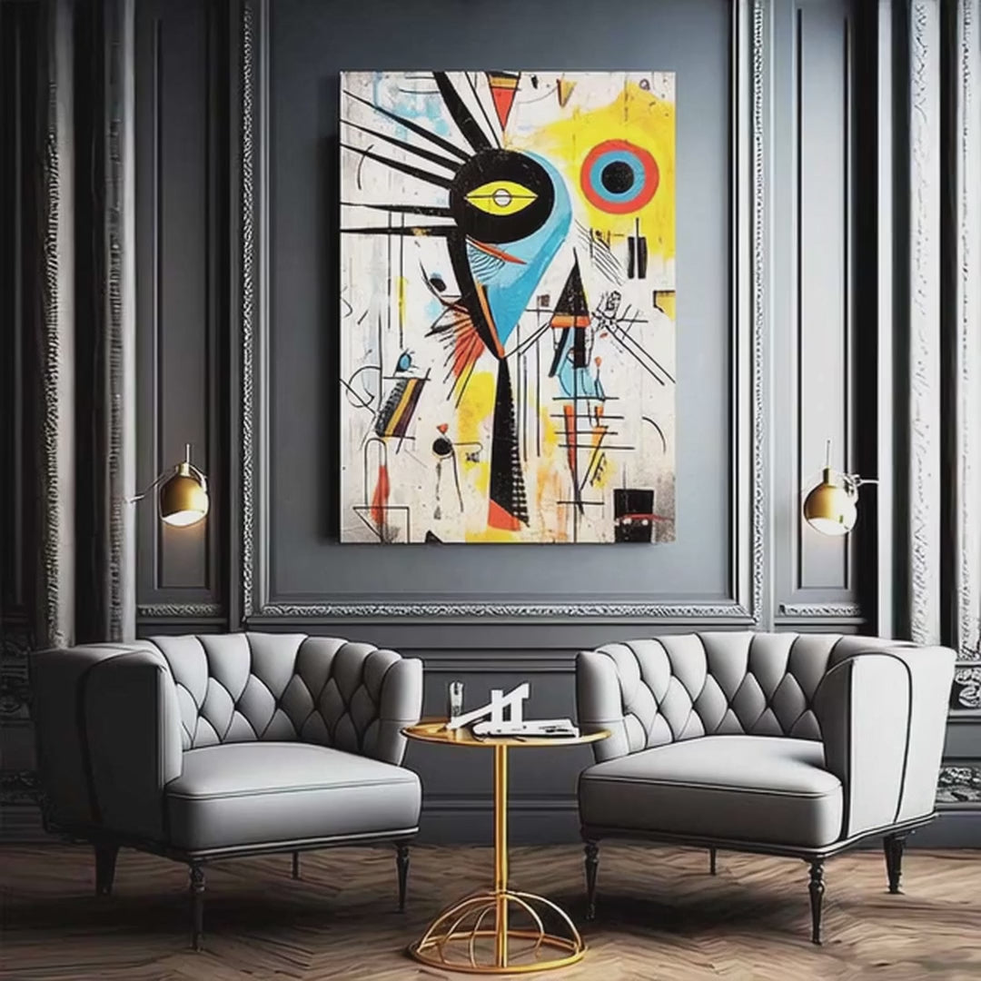 Large Abstract Minimalist Wall Art