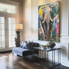 Elephant Colored Art