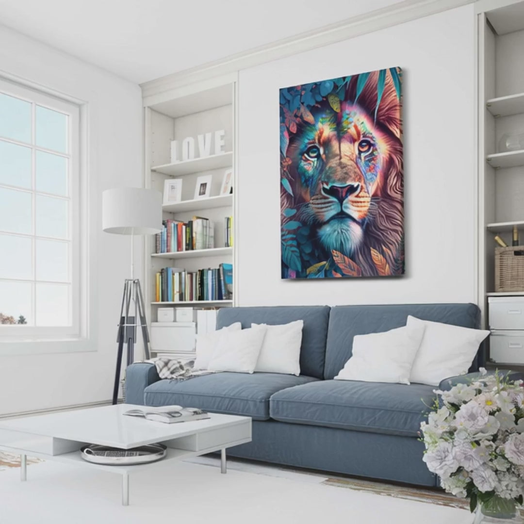 Beautiful Lion Art