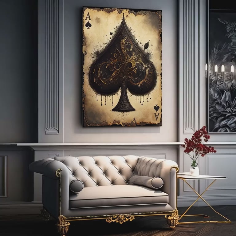 Ace of Spades Card Art