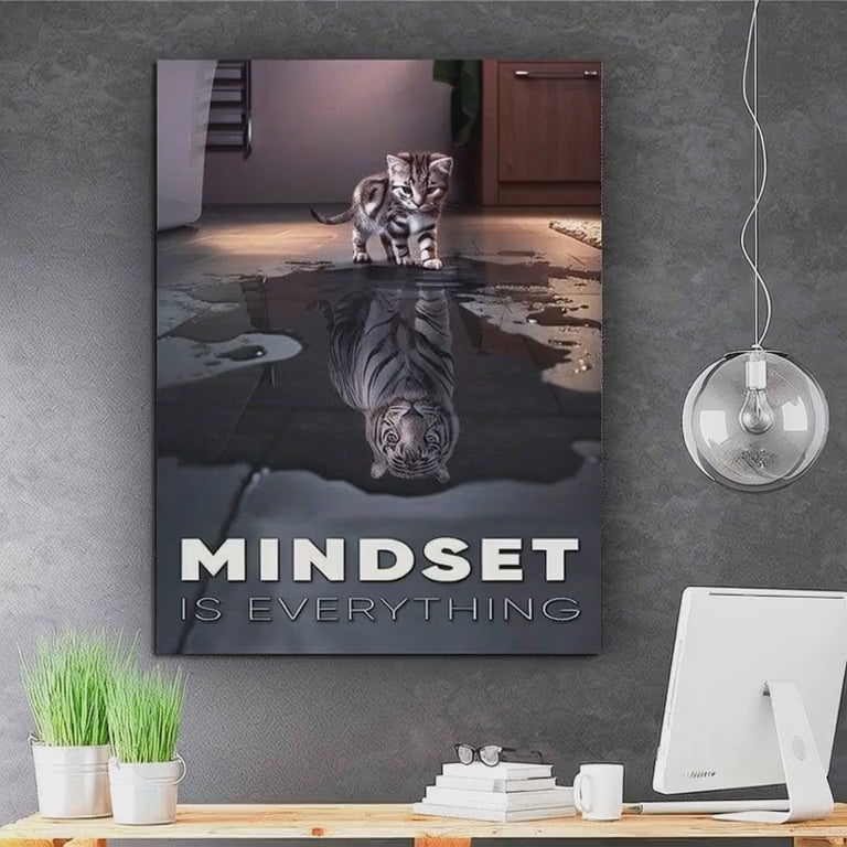 Mindset Is Everything Wall Decor