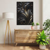 Black Modern Abstract Art