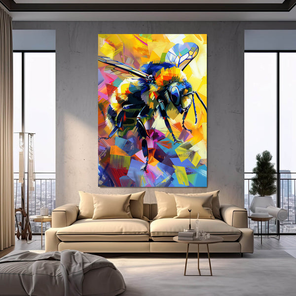 Prism Flight Bee Art | MusaArtGallery™