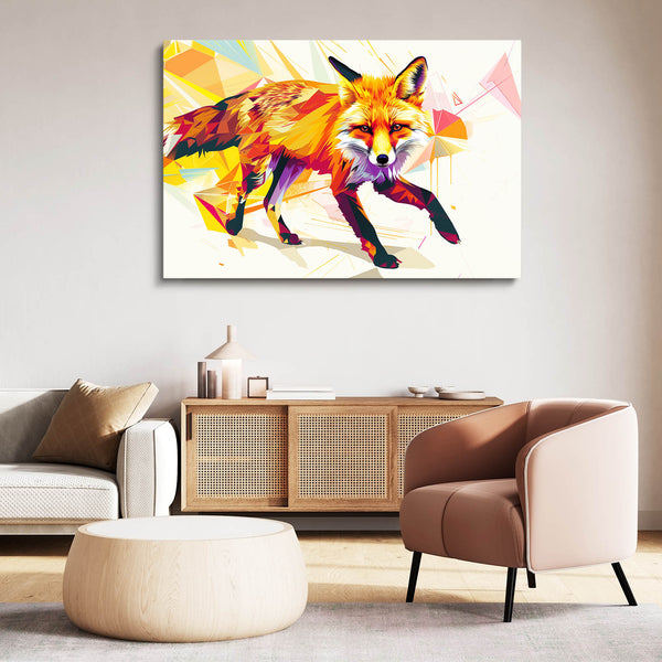 Prismatic Fox Art | MusaArtGallery™