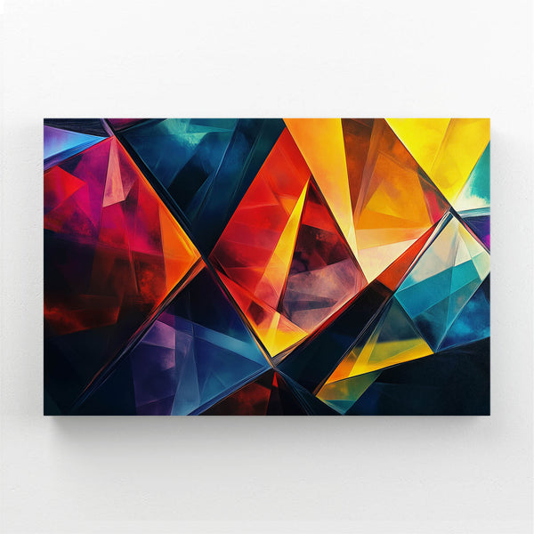 Prismatic Geometric Art | MusaArtGallery™