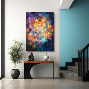 Psychedelic Flower Of Life Art
