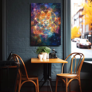 Psychedelic Flower Of Life Art