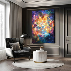 Psychedelic Flower Of Life Art