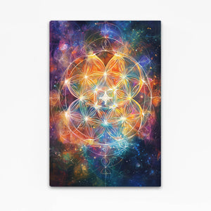Psychedelic Flower Of Life Art