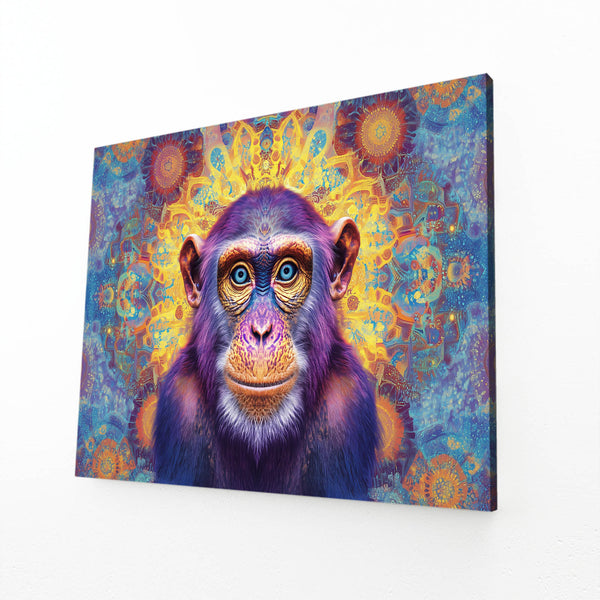 Psychedelic Monkey Art