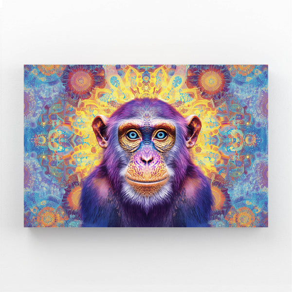 Psychedelic Monkey Art