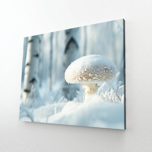 White Mushroom Art Decor | MusaArtGallery™