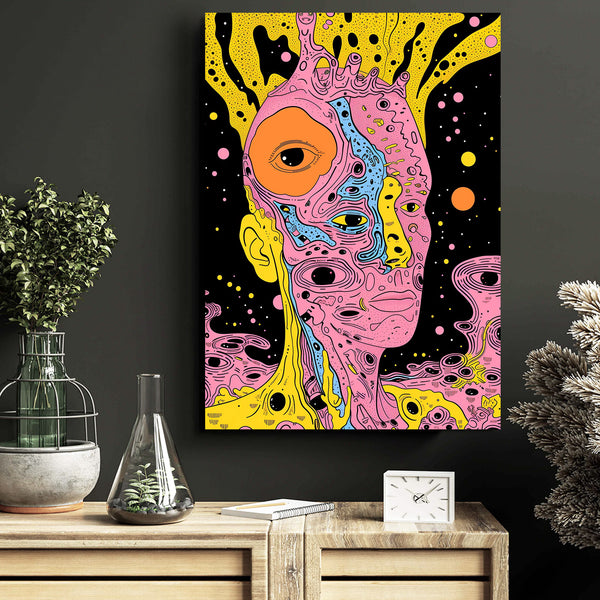 Psychedelic Vision Cyberpunk Art | MusaArtGallery™