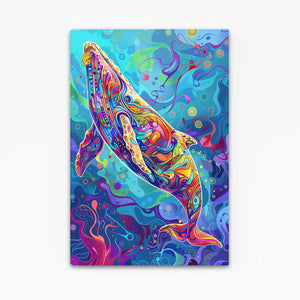 Psychedelic Whale Art | MusaArtGallery™