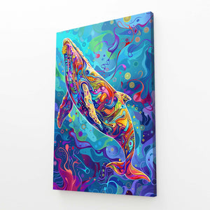 Psychedelic Whale Art | MusaArtGallery™