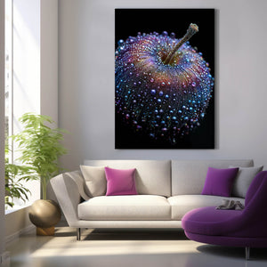 Purple Apple Wall Art