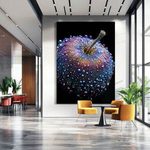 Purple Apple Wall Art