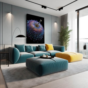 Purple Apple Wall Art