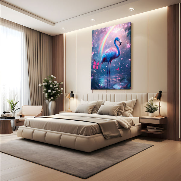 Purple Bird Wall Art