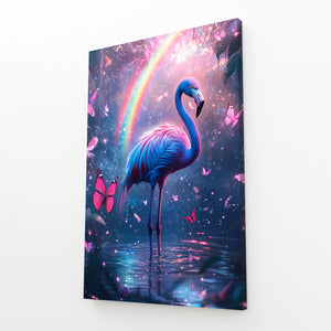 Purple Bird Wall Art