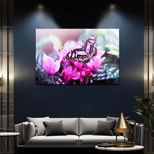 Purple Butterfly Wall Art | MusaArtGallery™
