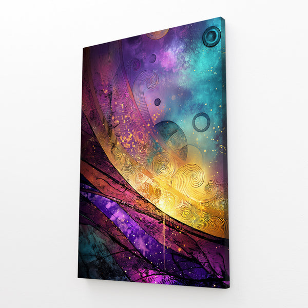 Purple Egyptian Wall Art