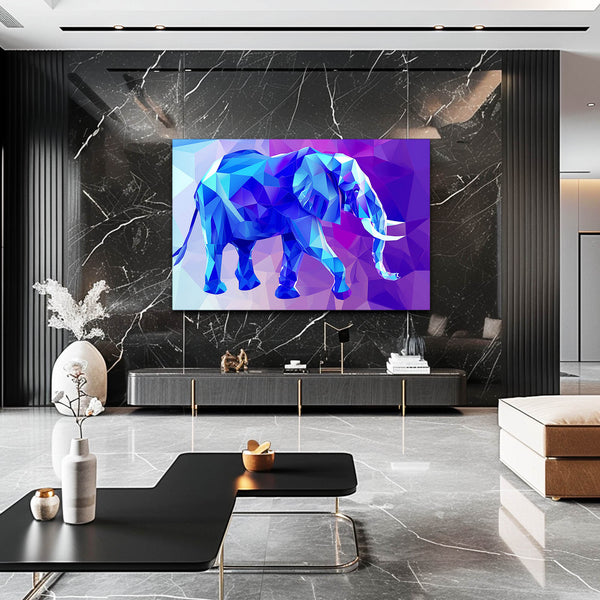Purple Elephant Wall Art | MusaArtGallery™