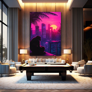 Purple Monkey Art