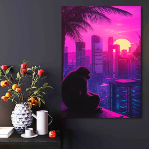 Purple Monkey Art