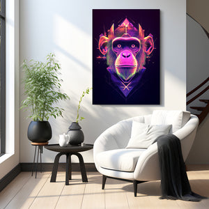 Purple Monkey Artwork