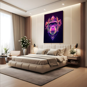 Purple Monkey Artwork