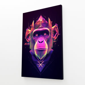 Purple Monkey Artwork